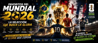 Favoritos al Mundial 2026: Las Selecciones que Buscan la Gloria